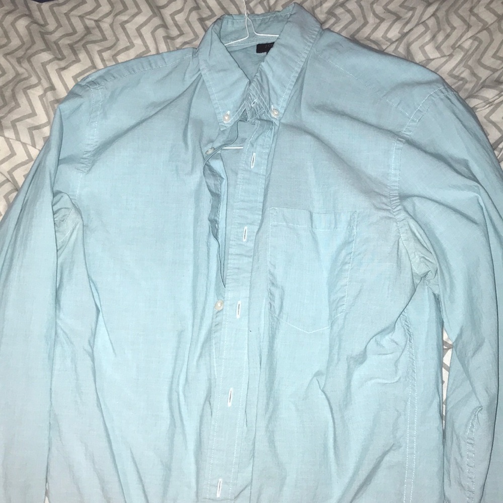 Teal JCrew Shirt